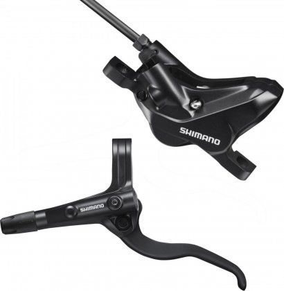 Тормоз дисковый гидравлический Shimano BR-MT420/BL-MT401, колодки D03S