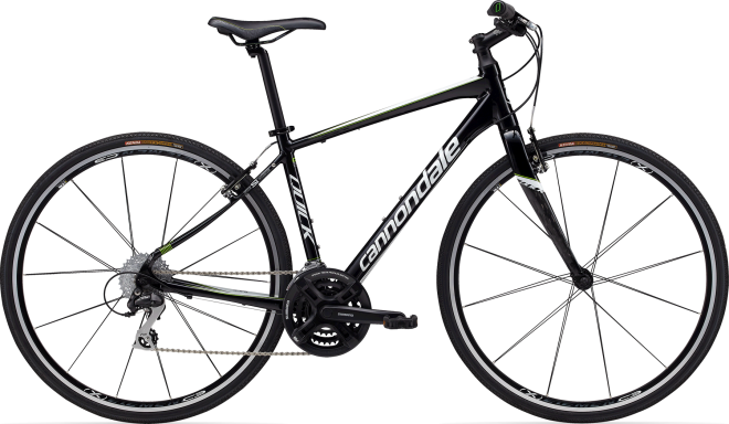 Городской велосипед Cannondale Quick 4 (черный)