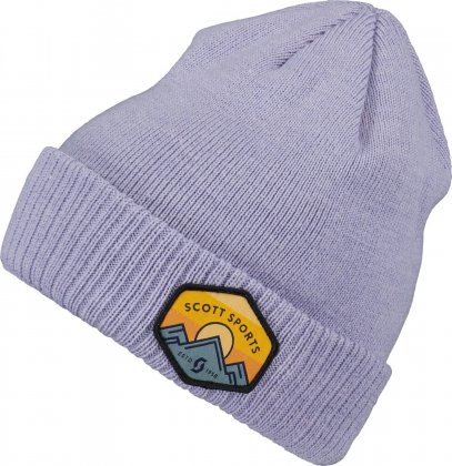 Шапка женская Scott MTN 10 Women's Beanie, светло-фиолетовая Heather Purple