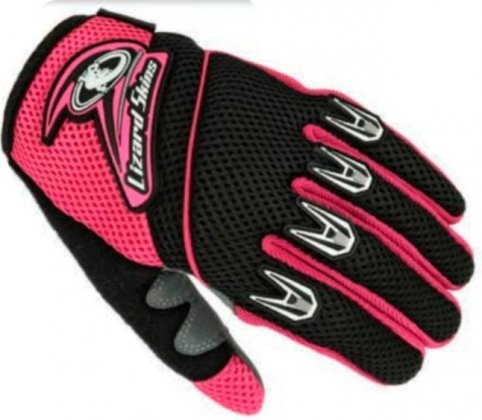 Перчатки женские с длинными пальцами Lizard Skins Charger Women's, розовые Pink