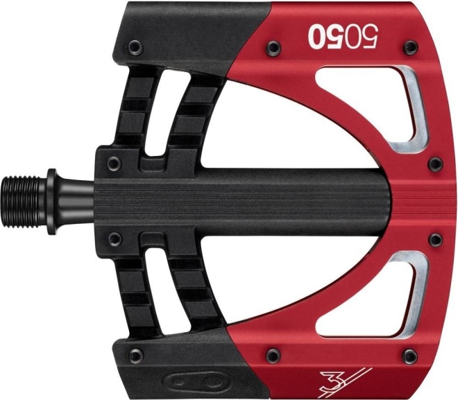 Педали-платформы Crankbrothers 5050 3, красно-чёрные