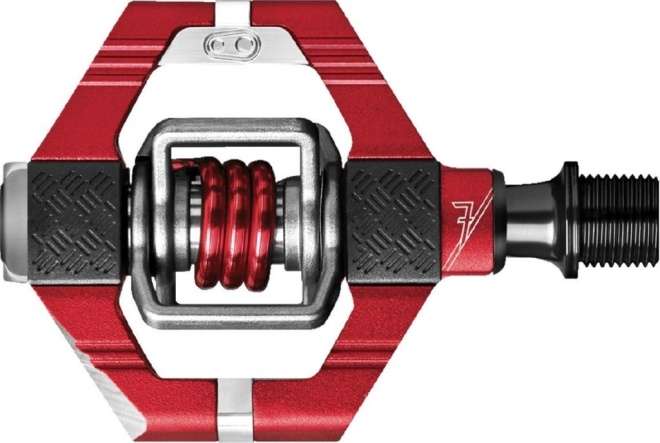 Педали контактные Crankbrothers Candy 7, красные Red