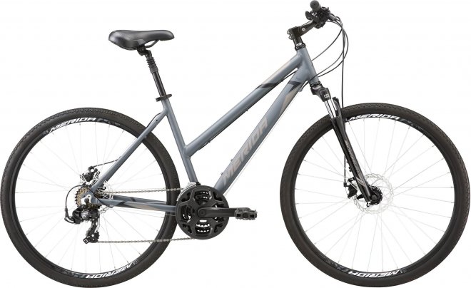 Велосипед Merida Crossway L 10-MD (2020) Matte Dark Grey/Black/Grey