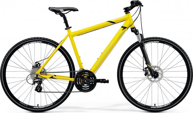 Велосипед Merida Crossway 15-MD (2020) Silk Bright Yellow/Black