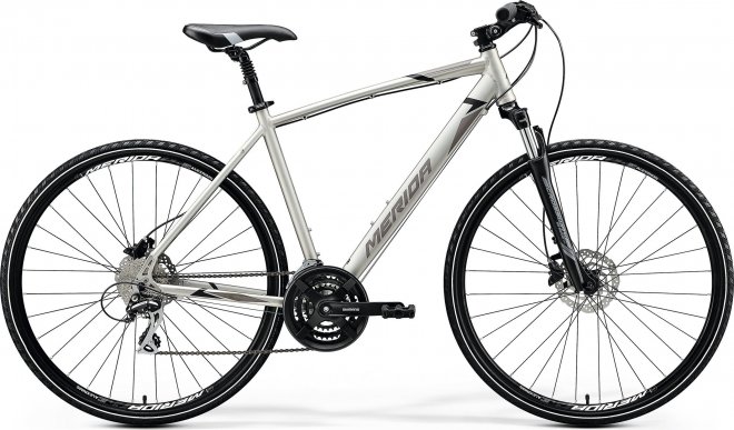 Велосипед Merida Crossway 20-D (2020) Silk Titan/Black/Grey