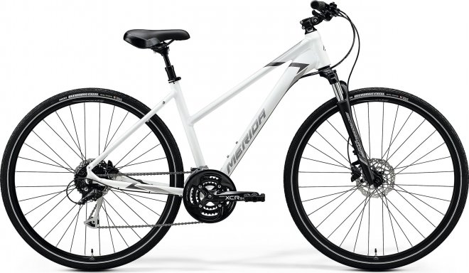 Велосипед Merida Crossway L 100 (2020) Matte White/Grey