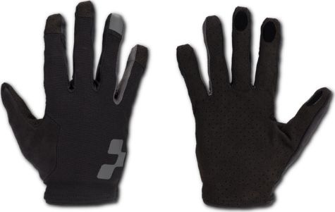 Перчатки с длинными пальцами Cube Gloves Performance Long Finger, чёрные Black Line