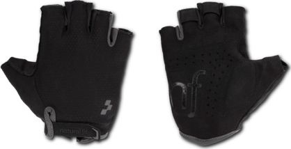 Перчатки с короткими пальцами Cube Blackline Gloves Short Finger X Natural Fit Black