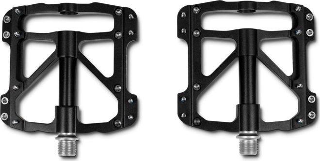 Педали-платформы Cube RFR Pedals Flat SLT, чёрные Black