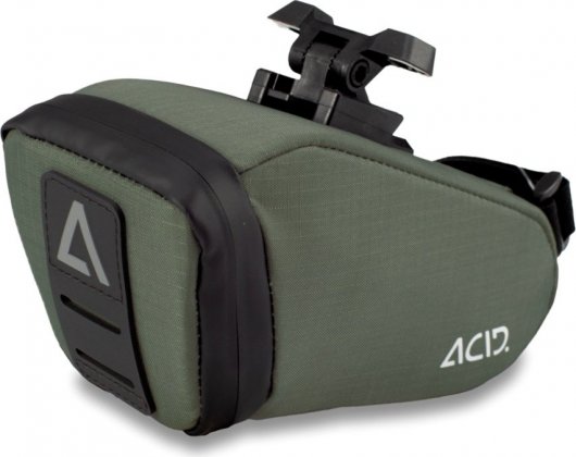 Сумка подседельная Cube Acid Saddle Bag Click M, оливковая Olive