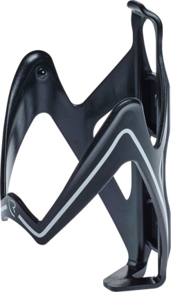 Флягодержатель Cube RFR Bottle Cage HQP, чёрный с белыми элементами Black/White