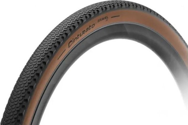 Покрышка Pirelli Cinturato Gravel H, 45x650B, чёрная с бежевыми боками Classic