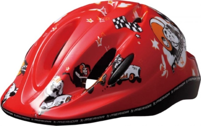 Шлем детский Merida J400, красный
