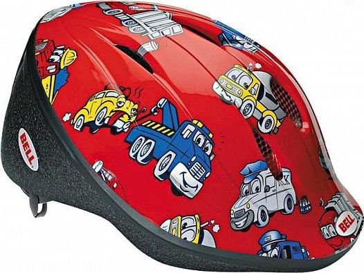 Шлем детский Bell Bellino, грузовики Red