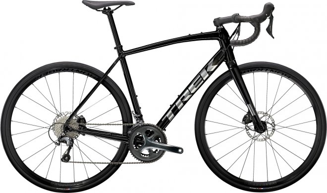 Велосипед Trek Domane AL 4 Disc (2022) Glossy Trek Black/Matte Trek Black