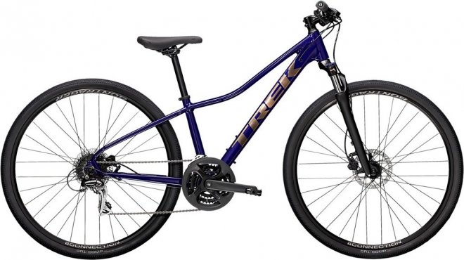 Велосипед Trek Dual Sport 2 Women's (2021) Purple Abyss