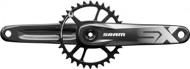 Система с интегрированным валом SRAM SX Eagle Crankset, длина шатунов 175 мм, звезда 34T, без упаковки