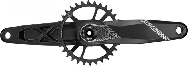 Система с интегрированным валом Truvativ Descendant 6K DUB Crankset, длина шатунов 165 мм, звезда 32T, без упаковки