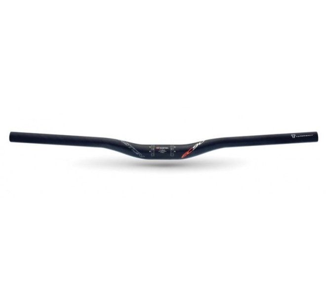 Руль Easton EC90 SL HB, плоский (Flat), угол изгиба 9°, диаметр 31.8 мм, ширина 720 мм, чёрный