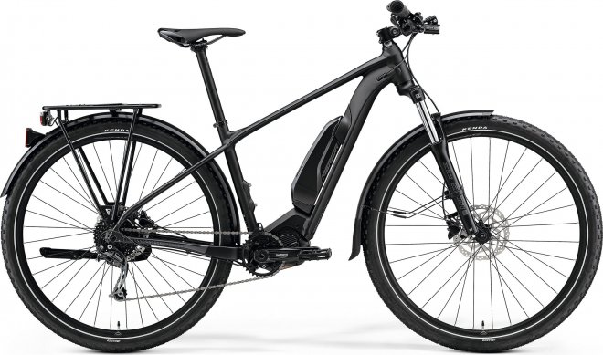 Велосипед Merida eBig.Nine 300 SE EQ (2021) Matte Black/Anthracite