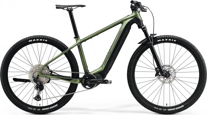 Велосипед Merida eBig.Nine 700 (2021) Matte Green/Black