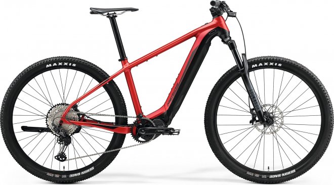 Велосипед Merida eBig.Nine XT-Edition (2021) Silk Red/Black