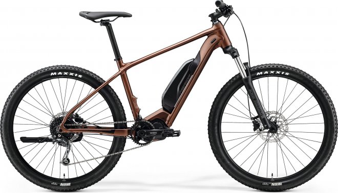 Велосипед Merida eBig.Seven 300 SE (2021) Silk Bronze/Black