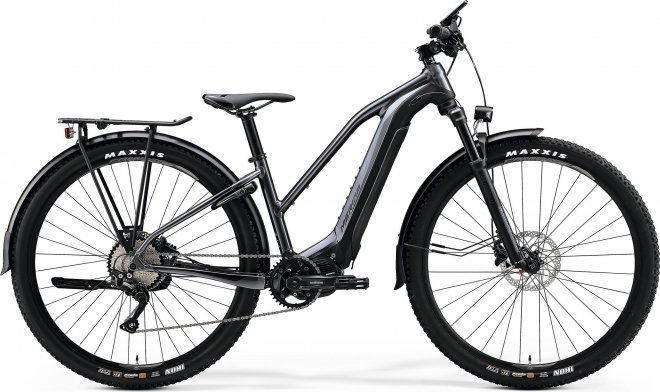 Велосипед Merida eBig.Tour 600 EQ (2020) Glossy Anthracite/Matte Black