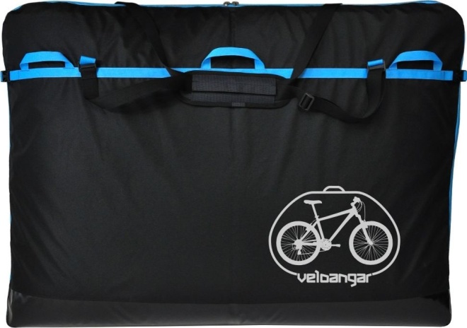 Кофр для велосипеда Veloangar №6, чёрно-голубой Black/Blue