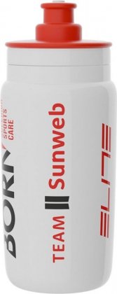 Фляга Elite Fly Team, 550 мл, Team Sunweb, белая Team Sunweb White