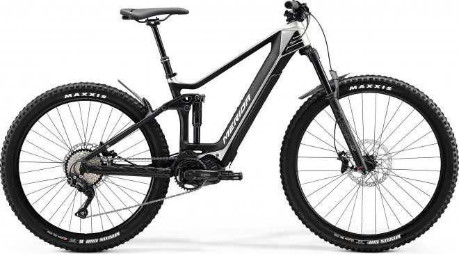 Велосипед Merida eOne-Forty 5000 (2020) Silk Titan/Matte Black