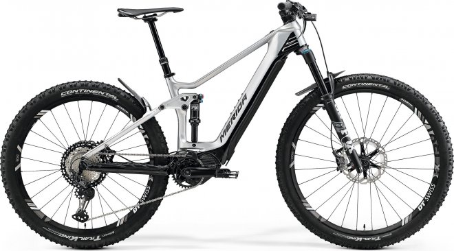 Велосипед Merida eOne-Forty 9000 (2021) Silver/Black