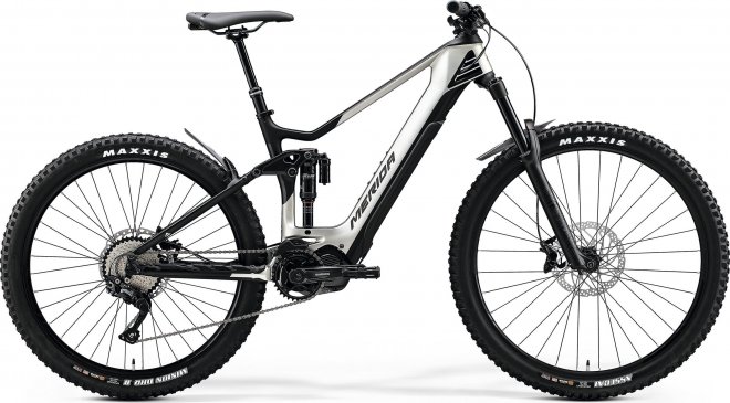 Велосипед Merida eOne-Sixty 5000 (2020) Silk Titan/Matte Black