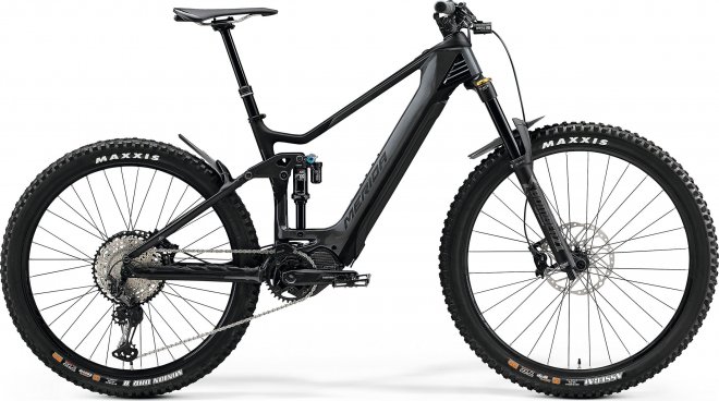 Велосипед Merida eOne-Sixty 8000 (2021) Glossy Grey/Matte Black
