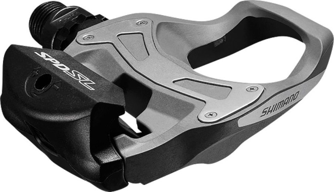 Педали контактные Shimano Tiagra PD-R550, серые Grey