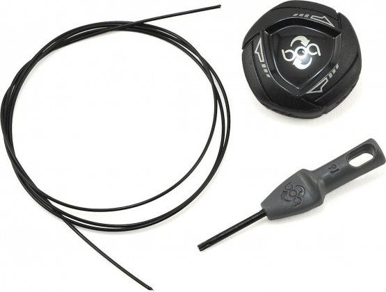 Застёжка для обуви Shimano BOA IP1 Repair Kit 1 Dials Black for SH-RC/XC700 Right, чёрная Black