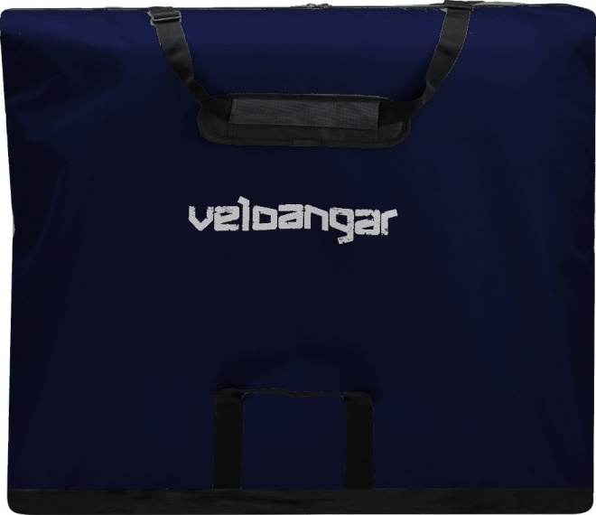 Чехол для складных велосипедов Veloangar 42, синий с чёрными лямками Blue/Black