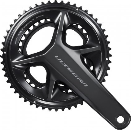 Система с интегрированным валом Shimano Ultegra FC-R8100, длина шатунов 172.5 мм, набор звёзд 52-36T