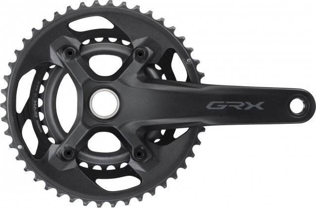 Система с интегрированным валом Shimano GRX FC-RX600-11, длина шатунов 172.5 мм