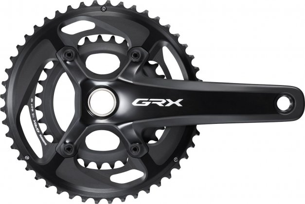 Система с интегрированным валом Shimano GRX FC-RX810-2, длина шатунов 172.5 мм