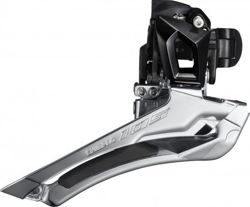 Переключатель скоростей передний Shimano 105 FD-R7000-B, хомут 34.9 мм, чёрный Black