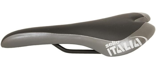 Седло Selle Italia Filante, чёрно-красное