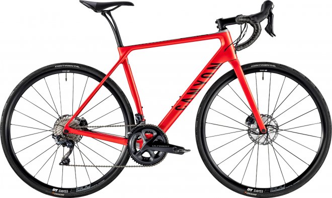 Велосипед Canyon Endurace CF SL Disc 8.0 (2020) Kerosine Red