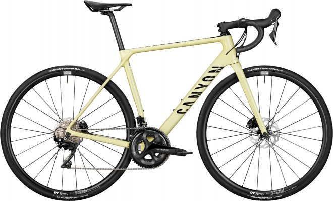 Велосипед Canyon Endurace CF SL 7 Disc (2021) Frozen Yellow