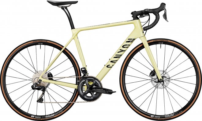 Велосипед Canyon Endurace CF SL 8 Disc Di2 (2021) Frozen Yellow