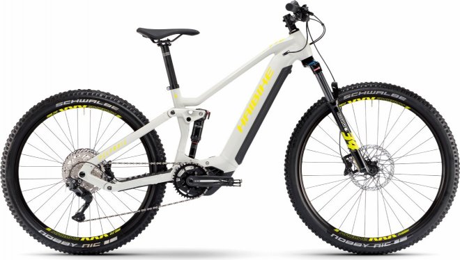 Велосипед Haibike AllTrail 3 (2023) Glossy Grey/Neon Yellow
