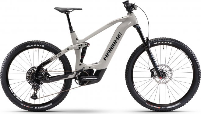 Велосипед Haibike AllMtn CF 9 (2022) Glossy Grey/Black