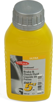 Масло для гидравлических тормозов Hope by Delphi Brake & Clutch Fluid Liquide de Freins DOT 5.1, 250 мл