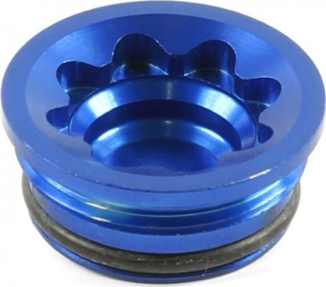 Крышка калипера Hope V4 Small / E4 Bore Cap, синяя Blue