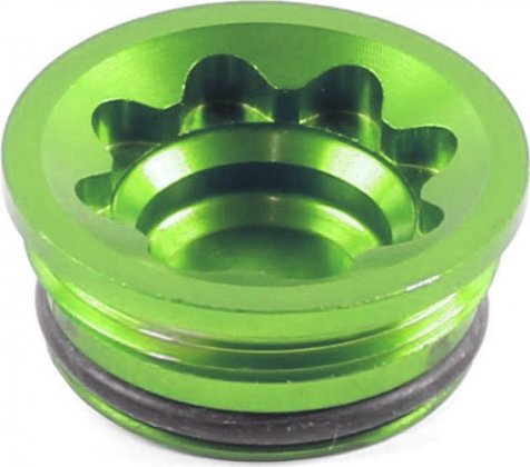 Крышка калипера Hope V4 Small / E4 Bore Cap, зелёная Green